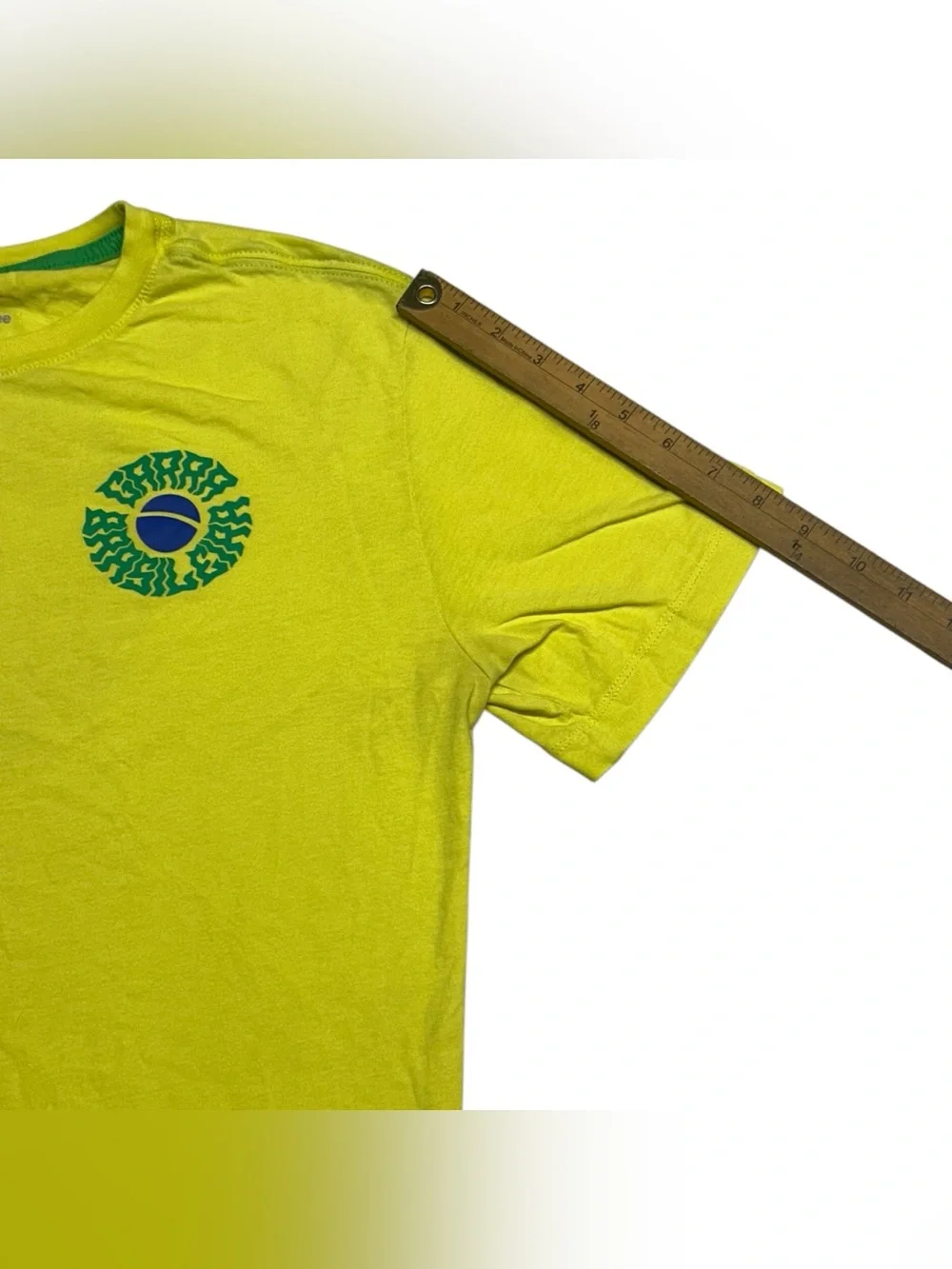 Brazil Voice Nike Mens Size M Shirt Garra Brasileira Soccer Fan Activewear